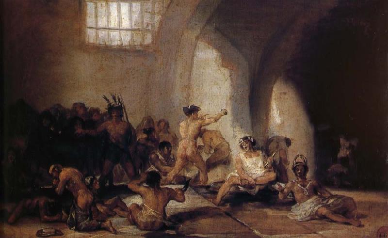 Francisco Goya The Madhouse Sweden oil painting art